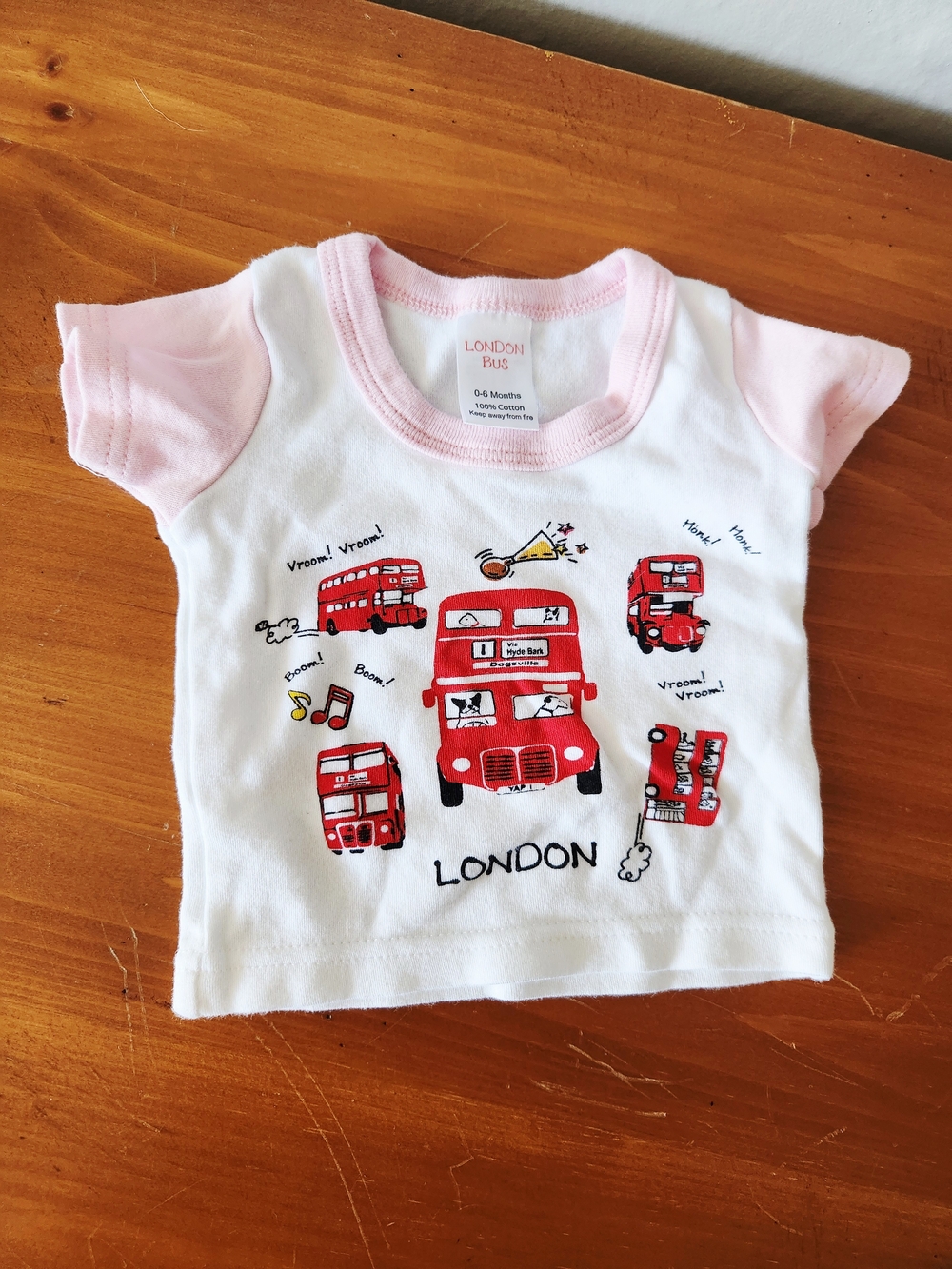 London Bus Graphic Short Sleeve Tee